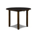 GIA 42" DINING  DROP LEAF TABLE W/2 CHAIRS-BROWN - Visions in Furniture (La Mirada, CA)