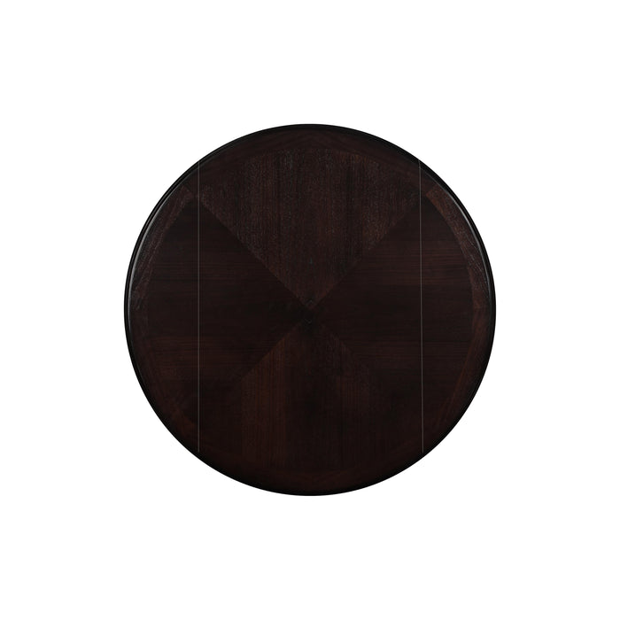 GIA 42" COUNTER  DROP LEAF TABLE W/2 CHAIRS-EBONY - Visions in Furniture (La Mirada, CA)