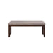 GIA 46" BENCH-CHERRY - Visions in Furniture (La Mirada, CA)