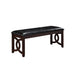GIA 46" BENCH-EBONY - Visions in Furniture (La Mirada, CA)