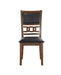 GIA DINING CHAIRS (2/CTN)-BROWN - Visions in Furniture (La Mirada, CA)