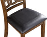 GIA DINING CHAIRS (2/CTN)-BROWN - Visions in Furniture (La Mirada, CA)