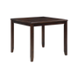 GIA 5PC 42" SQUARE COUNTER TABLE & 4 CHAIRS-CHERRY - Visions in Furniture (La Mirada, CA)