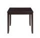 GIA 5PC 48" RECT. DINING TABLE & 4 CHAIRS-EBONY - Visions in Furniture (La Mirada, CA)
