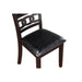 GIA DINING CHAIRS (2/CTN)-EBONY - Visions in Furniture (La Mirada, CA)