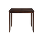 GIA 5PC 42" SQUARE COUNTER TABLE & 4 CHAIRS-CHERRY - Visions in Furniture (La Mirada, CA)