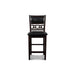 GIA ROUND COUNTER DINING 5 PC SET-EBONY - Visions in Furniture (La Mirada, CA)