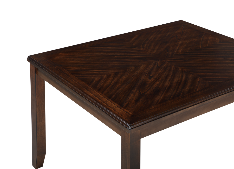 GIA 5PC 48" RECT. DINING TABLE & 4 CHAIRS-CHERRY - Visions in Furniture (La Mirada, CA)
