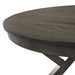 GULLIVER ROUND TABLE-RUSTIC BROWN - Visions in Furniture (La Mirada, CA)