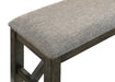 GULLIVER BENCH-RUSTIC BROWN - Visions in Furniture (La Mirada, CA)