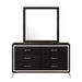 HUXLEY DRESSER-BLACK - Visions in Furniture (La Mirada, CA)