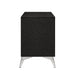 HUXLEY NIGHTSTAND-BLACK - Visions in Furniture (La Mirada, CA)