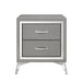 HUXLEY NIGHTSTAND-GRAY - Visions in Furniture (La Mirada, CA)