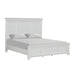 JAMESTOWN 6''6"/ 6''0" K HEADBOARD- WHITE - Visions in Furniture (La Mirada, CA)