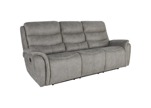 KAMARI SOFA W/DUAL RECLINER-GRAY - Visions in Furniture (La Mirada, CA)