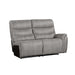 KAMARI RAF LOVESEAT W/ONE RECLINER-GRAY - Visions in Furniture (La Mirada, CA)