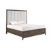 LANDON Eastern King-California King EK/WK HEADBOARD-WALNUT - Visions in Furniture (La Mirada, CA)