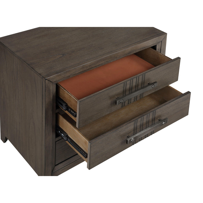 LANDON NIGHTSTAND-WALNUT - Visions in Furniture (La Mirada, CA)