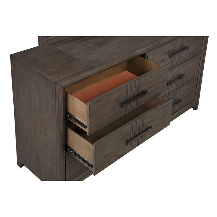 LANDON DRESSER-WALNUT - Visions in Furniture (La Mirada, CA)