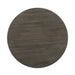 MAISIE ROUND TABLE-WHITE/BROWN - Visions in Furniture (La Mirada, CA)