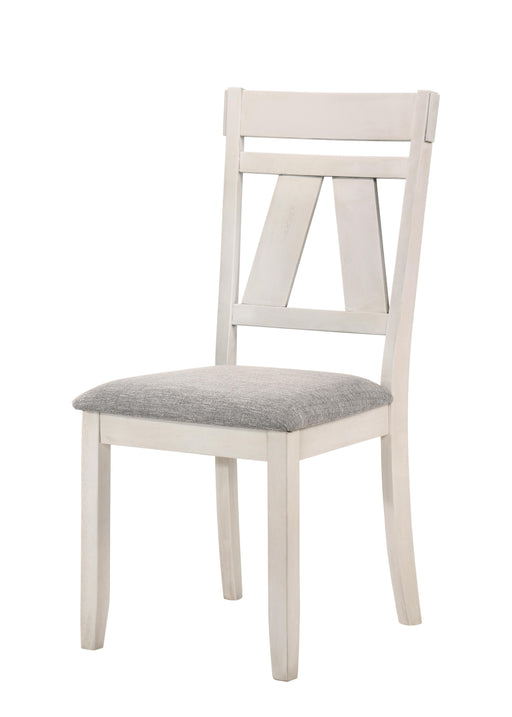 MAISIE SIDE CHAIR-WHITE - Visions in Furniture (La Mirada, CA)