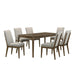 MAGGIE DINING TABLE-WALNUT - Visions in Furniture (La Mirada, CA)