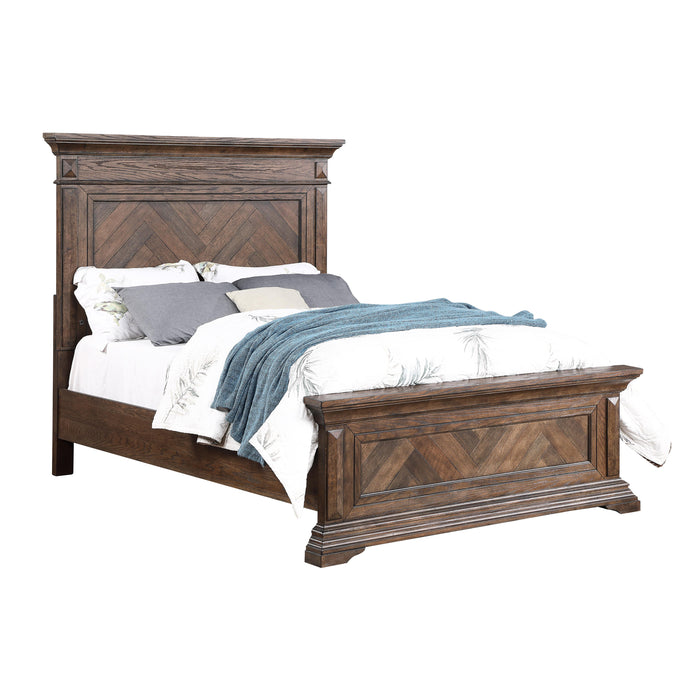 MAR VISTA Eastern King-California King EK/WK FOOTBOARD & SLATS-WALNUT
