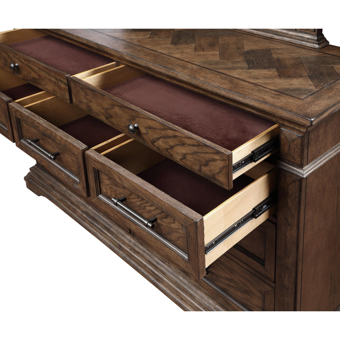 MAR VISTA DRESSER-WALNUT - Visions in Furniture (La Mirada, CA)