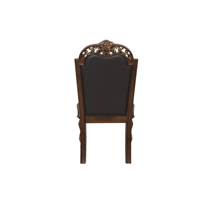 MAXIMUS DINING SIDE CHAIR-MADEIRA - Visions in Furniture (La Mirada, CA)