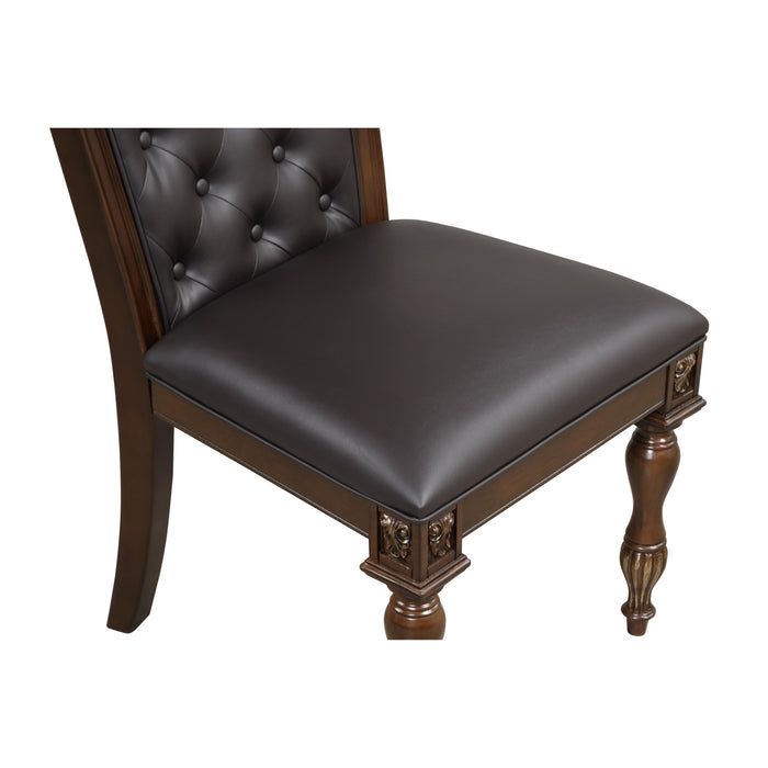 MAXIMUS DINING SIDE CHAIR-MADEIRA - Visions in Furniture (La Mirada, CA)