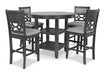 MITCHELL 5 PC COUNTER SET-GRAY - Visions in Furniture (La Mirada, CA)