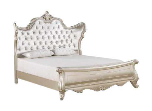 MONIQUE Eastern King-California King EK/WK HEADBOARD-CHAMPAGNE - Visions in Furniture (La Mirada, CA)