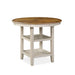 MITCHELL 5 PC COUNTER SET-TWO TONE BISQUE/BROWN - Visions in Furniture (La Mirada, CA)