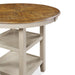 MITCHELL 5 PC COUNTER SET-TWO TONE BISQUE/BROWN - Visions in Furniture (La Mirada, CA)