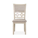 MITCHELL 5 PC DINING SET-TWO TONE BISQUE/BROWN - Visions in Furniture (La Mirada, CA)
