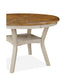 MITCHELL 5 PC DINING SET-TWO TONE BISQUE/BROWN - Visions in Furniture (La Mirada, CA)