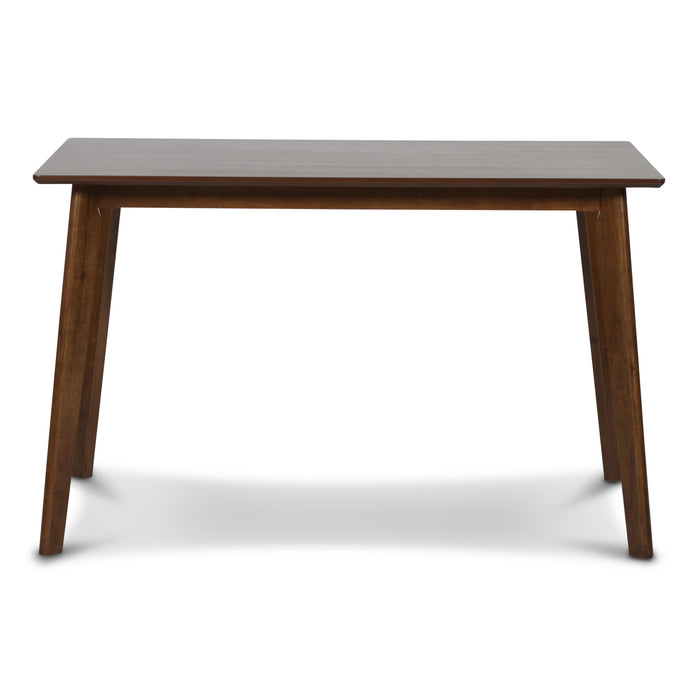 MOROCCO 47" RECTANGLE DINING TABLE-WALNUT BROWN - Visions in Furniture (La Mirada, CA)