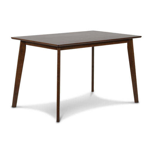 MOROCCO 47" RECTANGLE DINING TABLE-WALNUT BROWN - Visions in Furniture (La Mirada, CA)