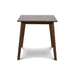MOROCCO 47" RECTANGLE DINING TABLE-WALNUT BROWN - Visions in Furniture (La Mirada, CA)