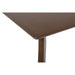MOROCCO 47" RECTANGLE DINING TABLE-WALNUT BROWN - Visions in Furniture (La Mirada, CA)