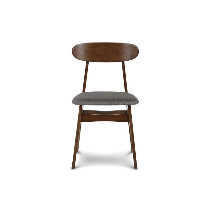 MOROCCO DINING CHAIR W/DARK GRAY SEAT CUSHION - Visions in Furniture (La Mirada, CA)