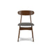 MOROCCO DINING CHAIR W/DARK GRAY SEAT CUSHION - Visions in Furniture (La Mirada, CA)