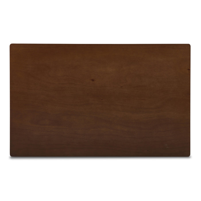 MOROCCO 47" RECTANGLE DINING TABLE-WALNUT BROWN - Visions in Furniture (La Mirada, CA)