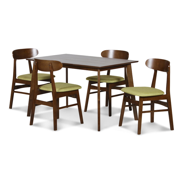 MOROCCO DINING CHAIR W/GREEN SEAT CUSHION - Visions in Furniture (La Mirada, CA)