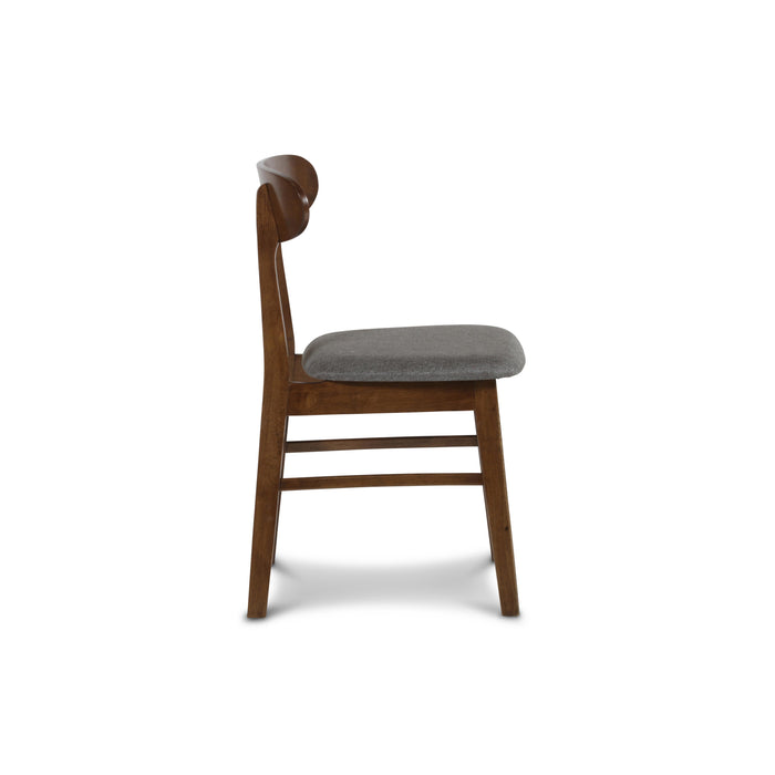MOROCCO DINING CHAIR W/DARK GRAY SEAT CUSHION - Visions in Furniture (La Mirada, CA)