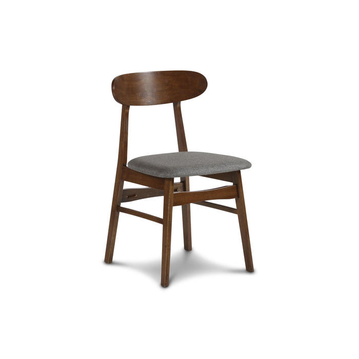 MOROCCO DINING CHAIR W/DARK GRAY SEAT CUSHION - Visions in Furniture (La Mirada, CA)