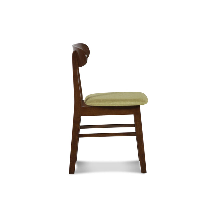 MOROCCO DINING CHAIR W/GREEN SEAT CUSHION - Visions in Furniture (La Mirada, CA)