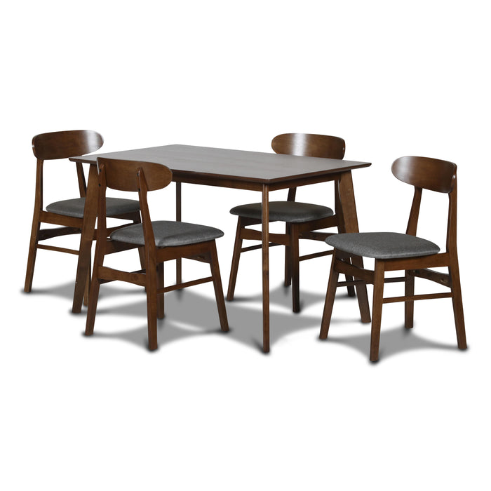 MOROCCO DINING CHAIR W/DARK GRAY SEAT CUSHION - Visions in Furniture (La Mirada, CA)