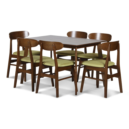 MOROCCO DINING CHAIR W/GREEN SEAT CUSHION - Visions in Furniture (La Mirada, CA)