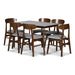 MOROCCO DINING CHAIR W/LIGHT GRAY SEAT CUSHION - Visions in Furniture (La Mirada, CA)